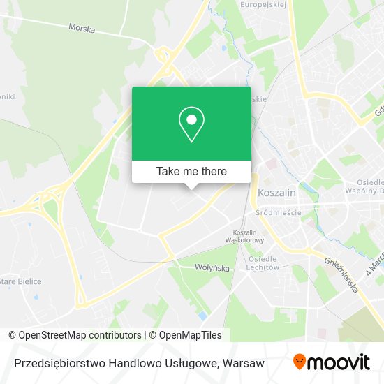 Przedsiębiorstwo Handlowo Usługowe map