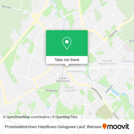 Przedsiebiorstwo Handlowo Uslugowe Lauf map