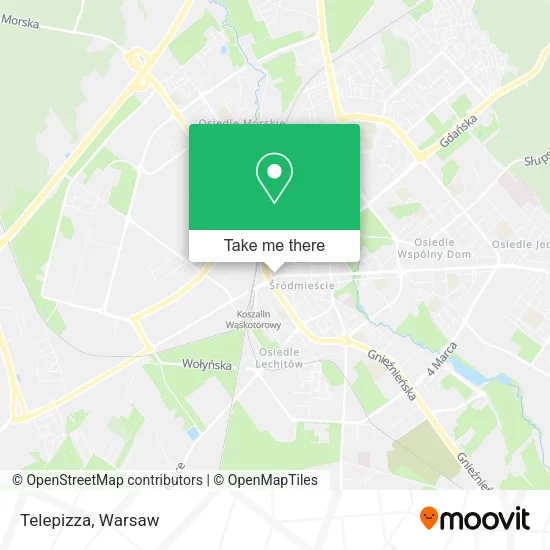 Карта Telepizza