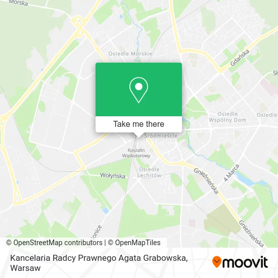 Kancelaria Radcy Prawnego Agata Grabowska map