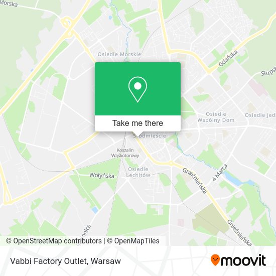 Vabbi Factory Outlet map