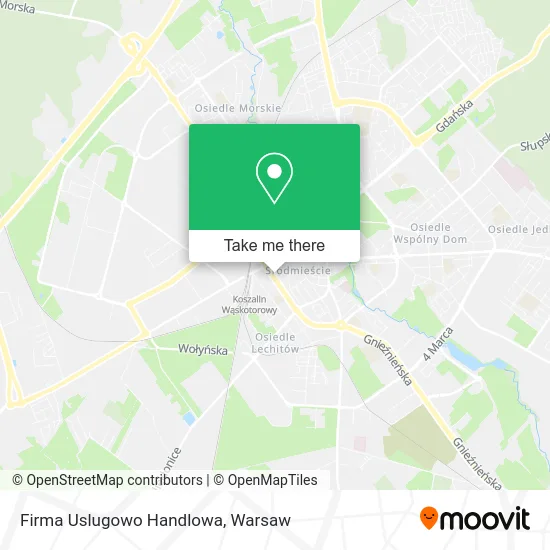 Карта Firma Uslugowo Handlowa