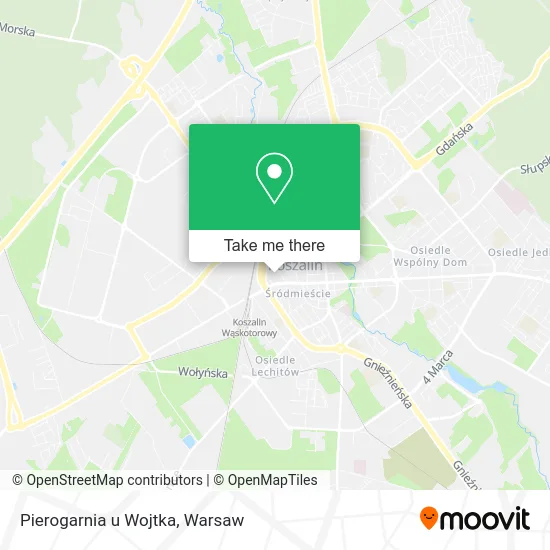 Карта Pierogarnia u Wojtka