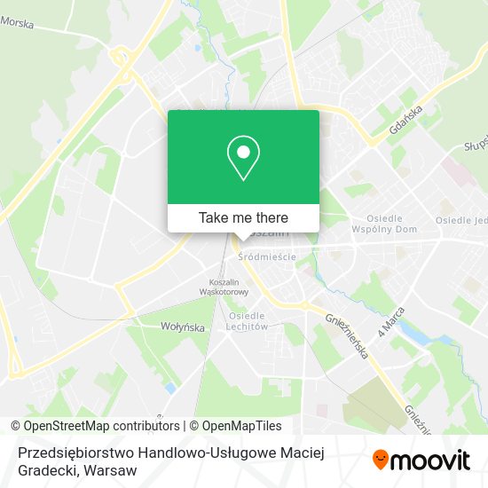 Przedsiębiorstwo Handlowo-Usługowe Maciej Gradecki map