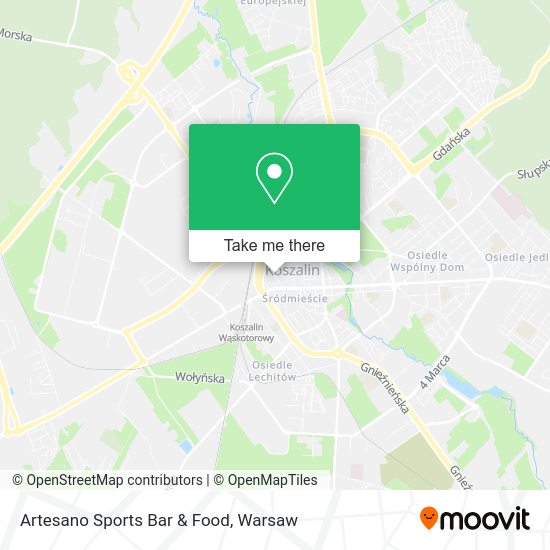 Artesano Sports Bar & Food map