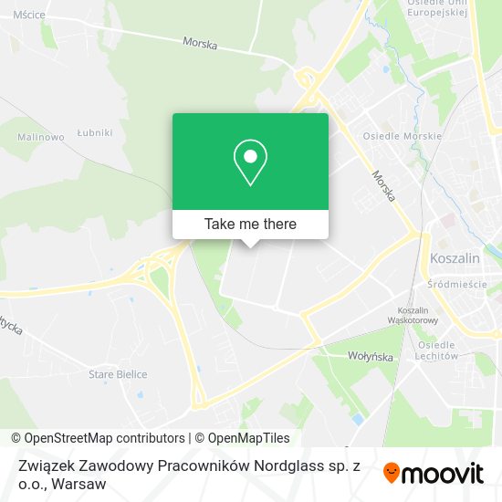 Związek Zawodowy Pracowników Nordglass sp. z o.o. map