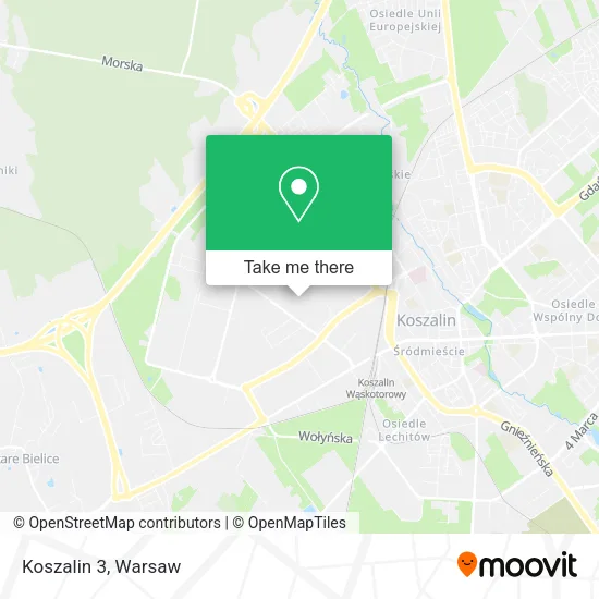 Карта Koszalin 3