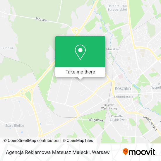 Agencja Reklamowa Mateusz Małecki map