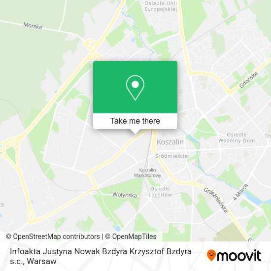 Infoakta Justyna Nowak Bzdyra Krzysztof Bzdyra s.c. map