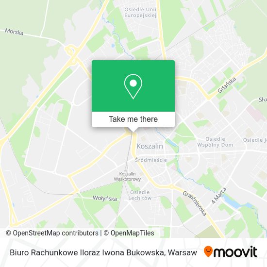 Biuro Rachunkowe Iloraz Iwona Bukowska map