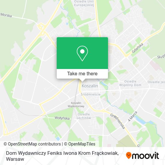 Dom Wydawniczy Feniks Iwona Krom Frąckowiak map