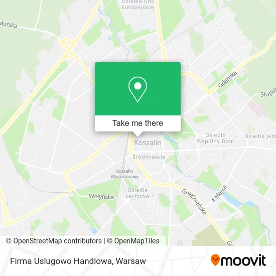 Карта Firma Uslugowo Handlowa