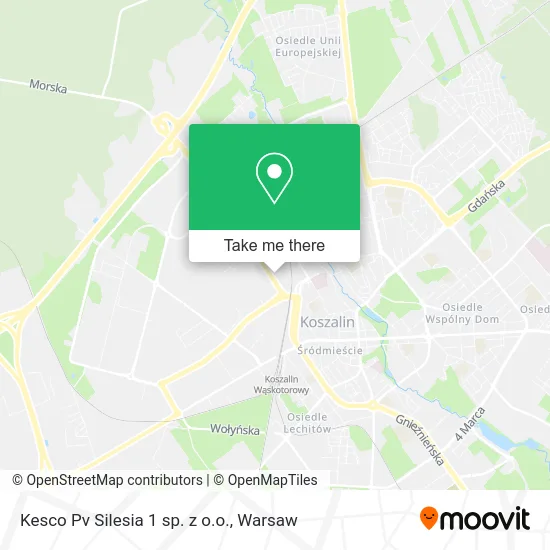 Карта Kesco Pv Silesia 1 sp. z o.o.