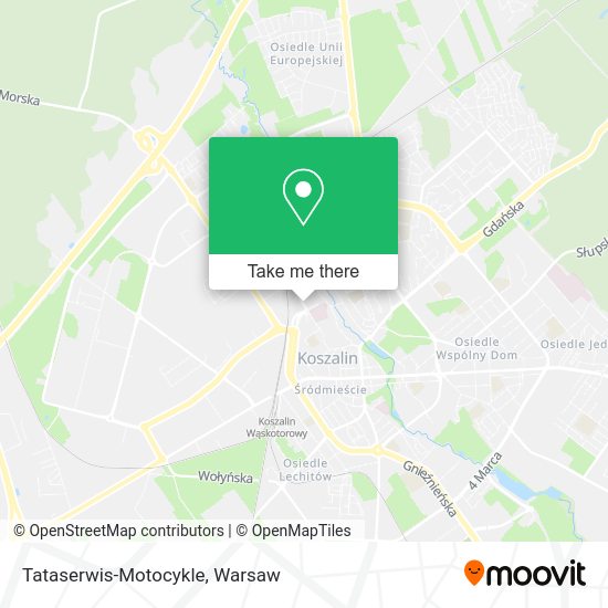 Tataserwis-Motocykle map