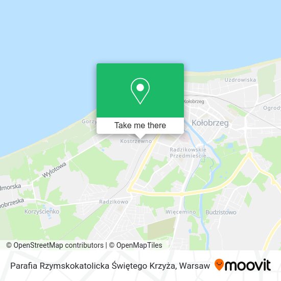 Parafia Rzymskokatolicka Świętego Krzyża map