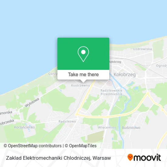 Карта Zaklad Elektromechaniki Chlodniczej