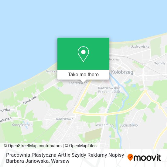 Pracownia Plastyczna Arttix Szyldy Reklamy Napisy Barbara Janowska map