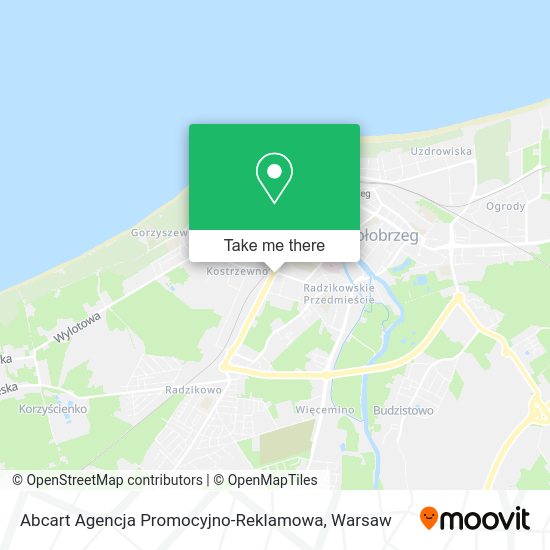 Abcart Agencja Promocyjno-Reklamowa map