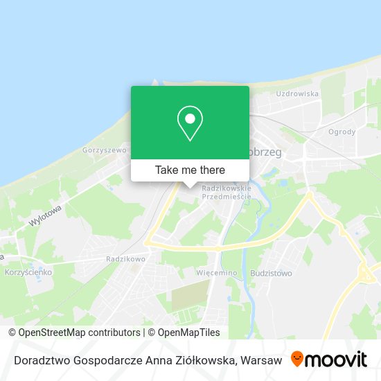 Doradztwo Gospodarcze Anna Ziółkowska map