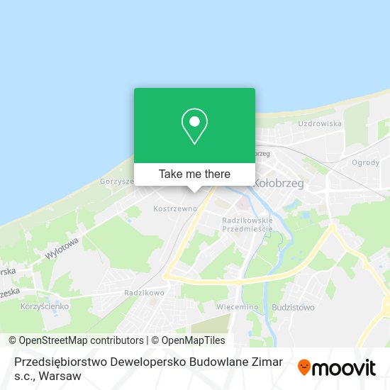 Przedsiębiorstwo Dewelopersko Budowlane Zimar s.c. map