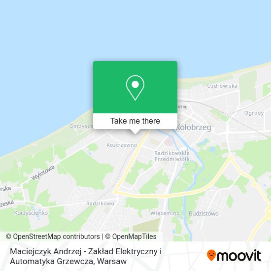 Maciejczyk Andrzej - Zakład Elektryczny i Automatyka Grzewcza map