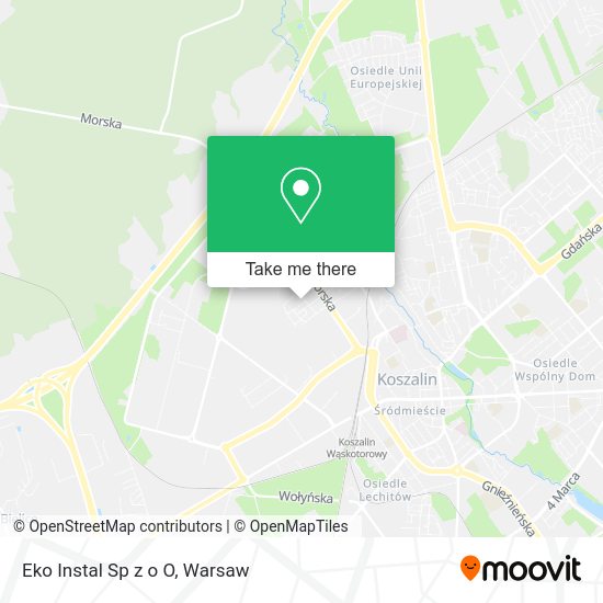 Eko Instal Sp z o O map