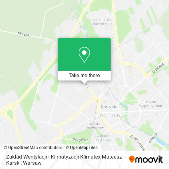 Zakład Wentylacji i Klimatyzacji Klimatex Mateusz Karski map