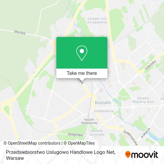 Przedsiebiorstwo Uslugowo Handlowe Logo Net map