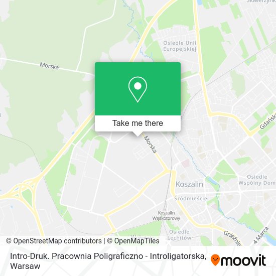 Intro-Druk. Pracownia Poligraficzno - Introligatorska map