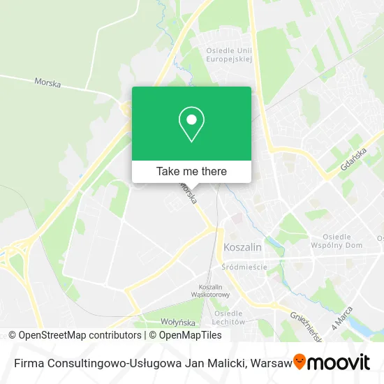 Firma Consultingowo-Usługowa Jan Malicki map