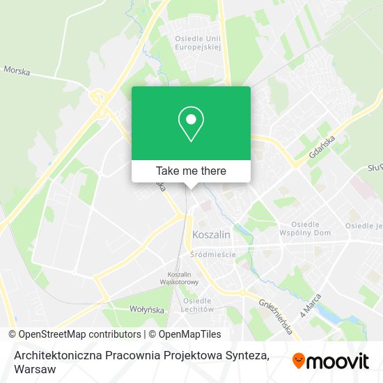 Architektoniczna Pracownia Projektowa Synteza map