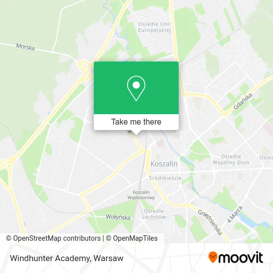 Карта Windhunter Academy