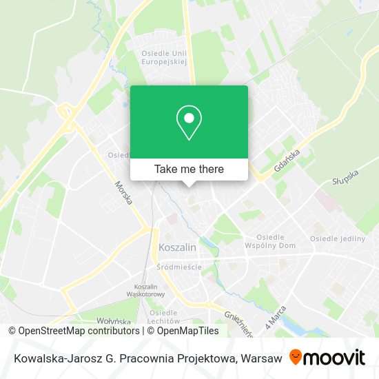 Kowalska-Jarosz G. Pracownia Projektowa map