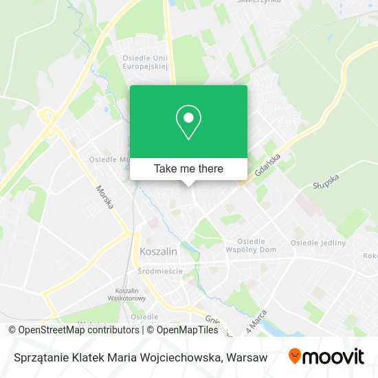 Sprzątanie Klatek Maria Wojciechowska map