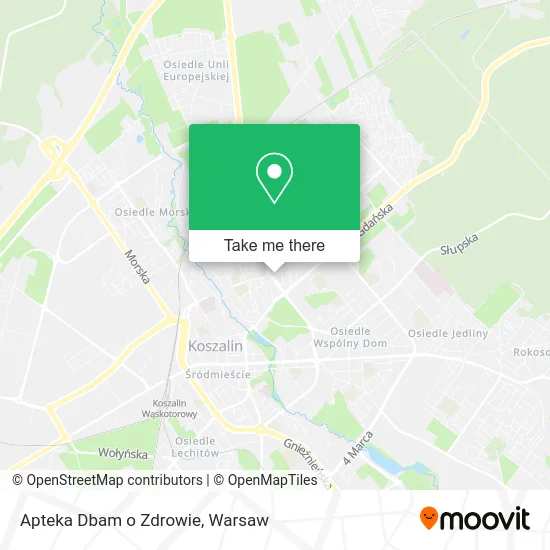 Карта Apteka Dbam o Zdrowie