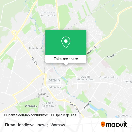 Карта Firma Handlowa Jadwig