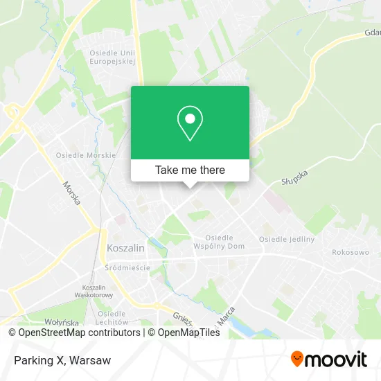 Карта Parking X