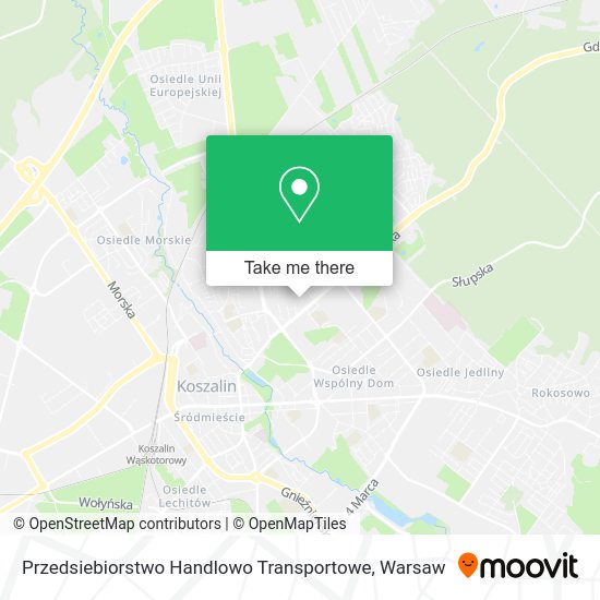 Przedsiebiorstwo Handlowo Transportowe map