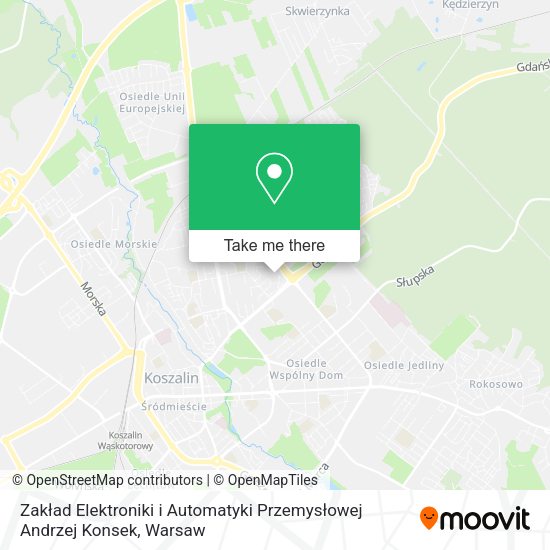 Zakład Elektroniki i Automatyki Przemysłowej Andrzej Konsek map