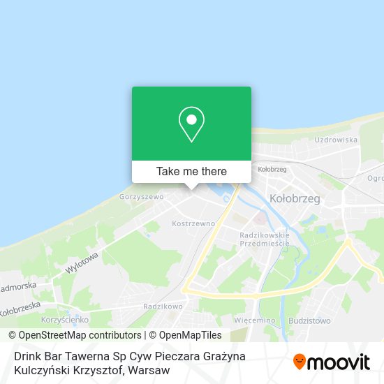 Drink Bar Tawerna Sp Cyw Pieczara Grażyna Kulczyński Krzysztof map