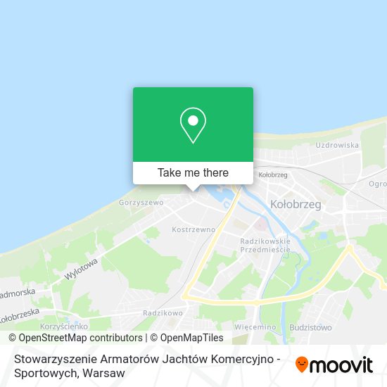 Stowarzyszenie Armatorów Jachtów Komercyjno - Sportowych map