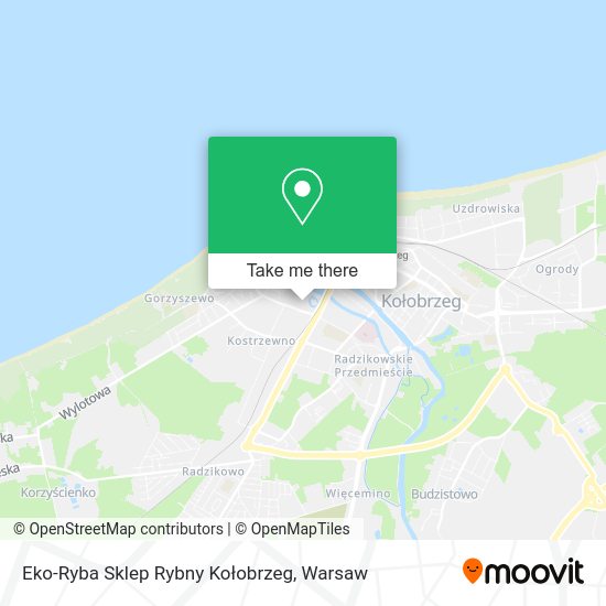 Eko-Ryba Sklep Rybny Kołobrzeg map