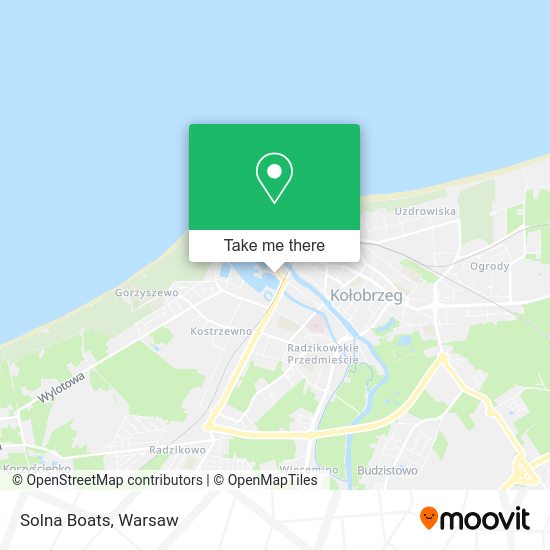 Solna Boats map