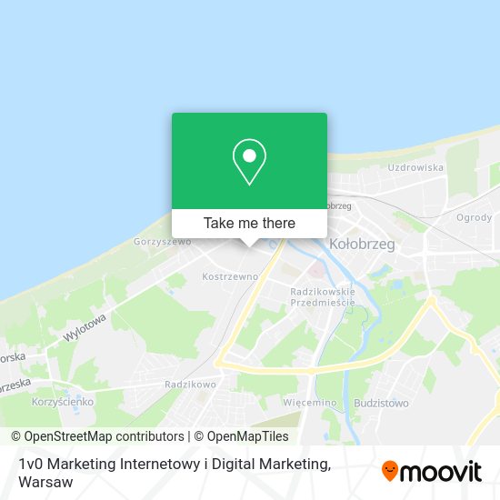 1v0 Marketing Internetowy i Digital Marketing map