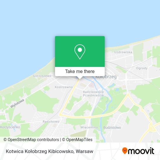 Kotwica Kołobrzeg Kibicowsko map