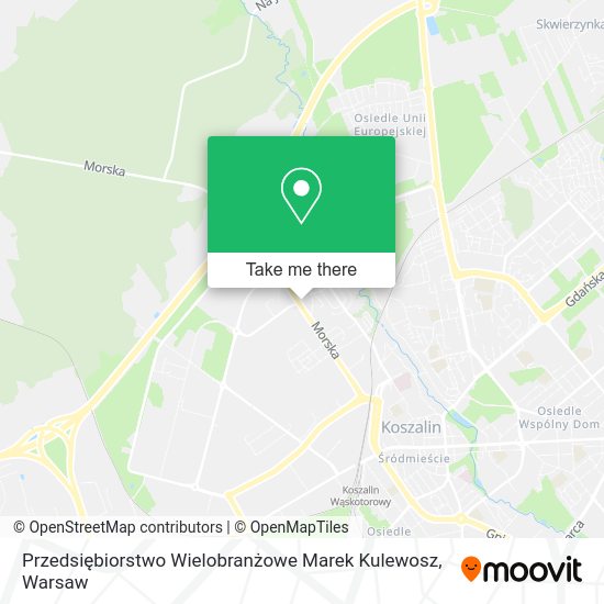 Przedsiębiorstwo Wielobranżowe Marek Kulewosz map