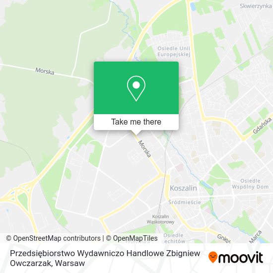 Przedsiębiorstwo Wydawniczo Handlowe Zbigniew Owczarzak map