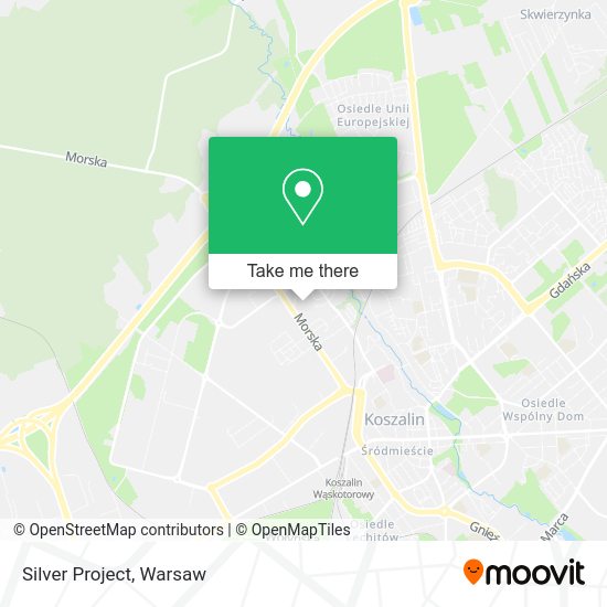 Silver Project map