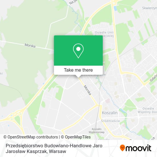 Przedsiębiorstwo Budowlano-Handlowe Jaro Jarosław Kasprzak map