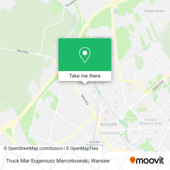 Truck Mar Eugeniusz Marcinkowski map